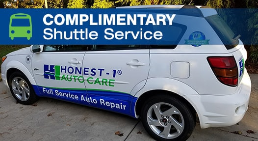 Complimentary Local Shuttle Service | Honest-1 Auto Care SE Portland